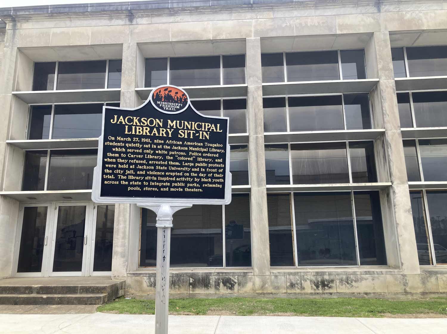 The downtown library